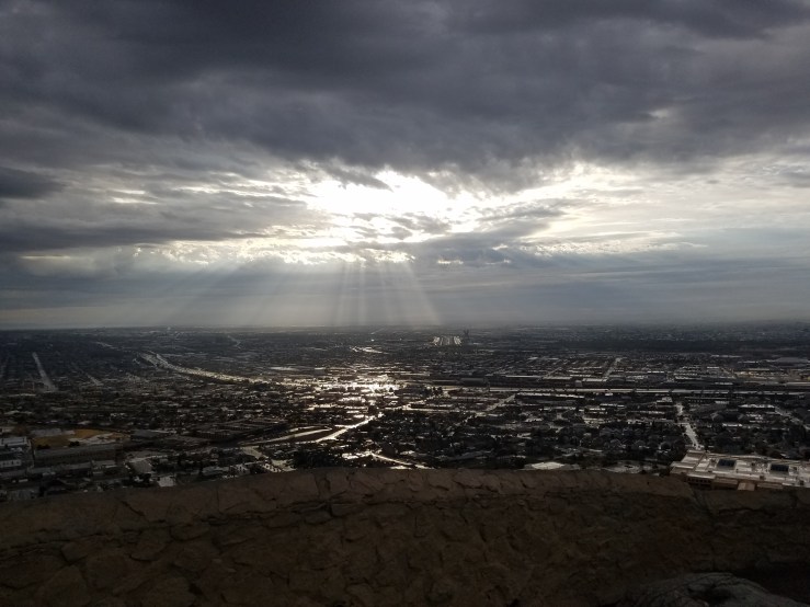 From this angle, it's hard to tell where Juarez ends and El Paso begins. Over and over again we heard that this is really a tale of two cities, tied together by